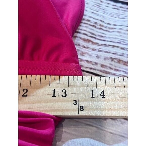 J.Crew Womens Hallie Bikini Bottom High Rise Swim Beach Fuchsia Pink Size S NWT - Picture 10 of 10